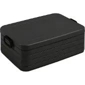Mepal - Lunchbox Take a Break XL - Geschikt voor 12 boterhammen - Nordic black - Lunchbox voor volwassenen