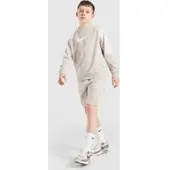 Nike Poly Crew Sweatshirt/Shorts Set Junior, bruin