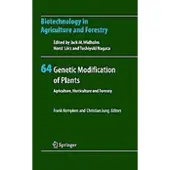 Springer Genetic modification of plants - Collectif