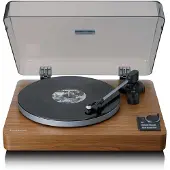 Lenco LBTA-165WD Fully Automatic Bluetooth Turntable Wood