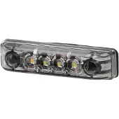 Hella Breedtel.LED 12V wit 4 LEDs kabel 150mm