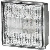 Hella Achteruitrijl.LED 12V 80x80mm