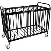 Sporti France Basket With Wheels Blauw