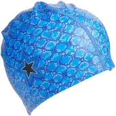 Bling2o Badmuts Kinderen - Slang - Rekbaar - Zwemmen - In Doorzichtig Zakje - Blauw