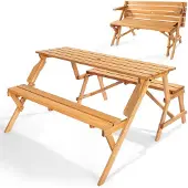 Vevor 2-in-1 converteerbare en verwisselbare picknicktafel