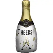 Folat Folieballon Champagnefles 31 x 72 cm