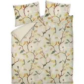 Vandyck Dekbedovertrek Twiggy Pistache Satijn-200 x 200 / 220 cm | 2-Persoons