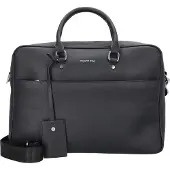Valentino laptoptas business tas met laptopvak Marnier Business Bag Blu donkerblauw