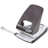 Leitz Bureau Perforator - Perforeert Tot 40 Vel - Voor Mappen En Ringbanden - Zwart