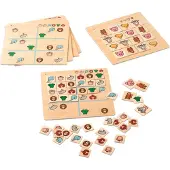 Toys for Life Educatief speelgoed 'Dieren logica' - Sensorisch speelgoed - Spelend leren Motoriek