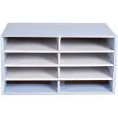 Fellowes Bureau-organizer, blauw/wit, set van 1 (A4)