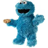 Living puppets Cookiemonster - Handpop voor kinderen en volwassenen - 3+ jaar