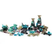 Dantoy zandset Blue Marine gerecycled speelgoed 59-delig duurzaam.
