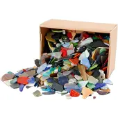 Creativ Company Getrommeld Glas Groot Mix 2 kg