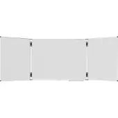 Legamaster Unite Plus triptiekbord magnetisch geëmailleerd 120 x 90 cm
