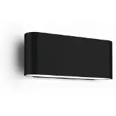 Wever & Ducre Wandlamp buiten Kiosk 1.0, dimbaar, zwart, Aluminium, Wandlamp buiten