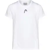 Head Tennisshirt Girls Club 25 Tech T-Shirt White-Maat 140
