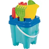 Ecoiffier Strandset Kasteel Met Accessoires