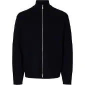 Selected Gebreid vest 'SLHTeller' marine