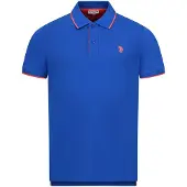 U.s. polo assn. Shirt royal blue/koningsblauw / rood