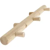Home>it Smart oak coat rack - 3 pegs