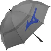 Mizuno Tour 55 inch Twin Canopy Staff Golfparaplu - Grijs Blauw