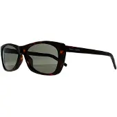 Yves Saint Laurent Rechthoek Dames Havana Grijs SL 613