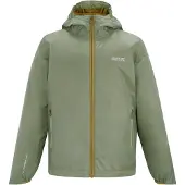 Regatta - Kid's Lever - Regenjas 7-8 Years, olijfgroen