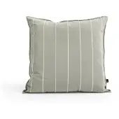 HAY Terrazza Ottoman 60 x 60 | Grey narrow stripe