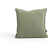 HAY Terrazza Ottoman 50 x 50 | Olive bold stripe
