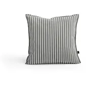 HAY Terrazza Ottoman 50 x 50 | Grey bold stripe