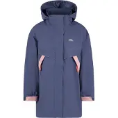 Trespass Meisjes Bronia Waterdichte Jas (Bluestone)