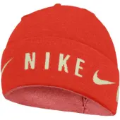 Nike U Gebreide Dri-FIT muts met manchet (Rood)