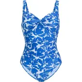 Regatta Dames Sakari Fleur Bloom Buikverstevigende Eendelig Zwempak (Blauw)
