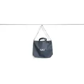 HAY Grid Crossover Bag tas medium Dark blue, medium