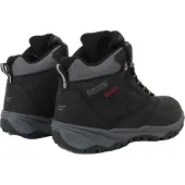 Regatta Heren Amble Waterdichte Wandelschoenen (Zwart/Rio Rood)