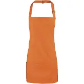 Premier Kleuren 2-in-1 schort / werkkleding (Pack of 2) (Oranje)