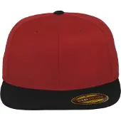 Flexfit Pet 'Premium 210' vuurrood / zwart