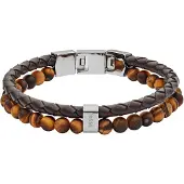 Fossil Armband karamel / chocoladebruin
