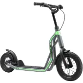 Star Scooter Autoped, 12 inch + 10 inch, grijs unisex