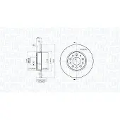 MAGNETI MARELLI 360406121301 Remschijf