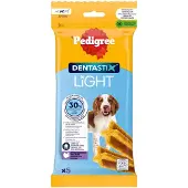 Pedigree 3x Hondensnack Dentastix Light Medium 70 Gr