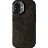 Alcanside Alcantara iPhone 17 Hoesje Chocolate Bruin