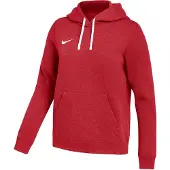 Nike Park 26 Fleece Pullover Hoodie Dames Rood Wit