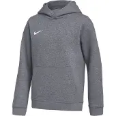 Nike Park 26 Fleece Pullover Hoodie Kids Donkergrijs Wit