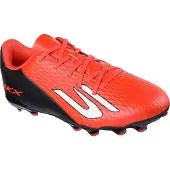 SKECHERS Sportschoen oranjerood / zwart / wit