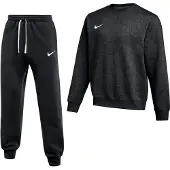 Nike Park 26 Fleece Crew Joggingpak Zwart Wit