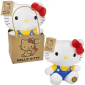 Sanrio Hello Kitty Classic knuffel 27 cm - in papier giftbag