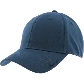 Herman vigo Donkerblauwe baseballpet met gesloten achterkant