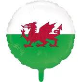 We Fiesta Wefiesta - Folieballon Wales (45 cm)